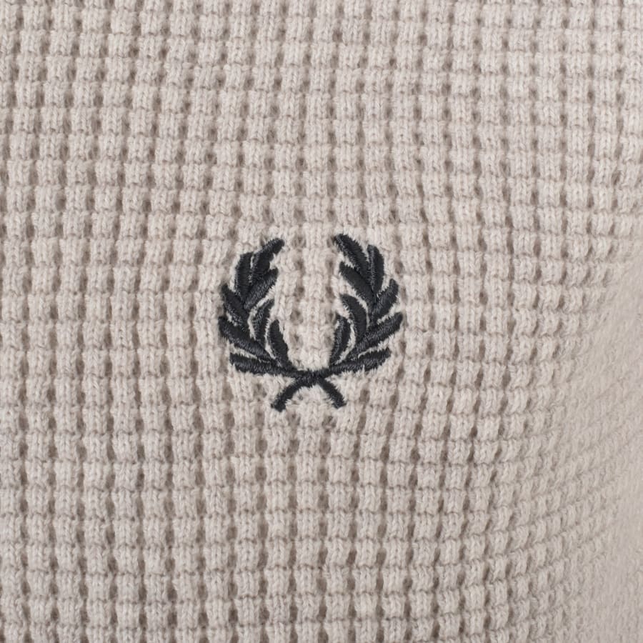 Fred perry waffle knit jumper discount