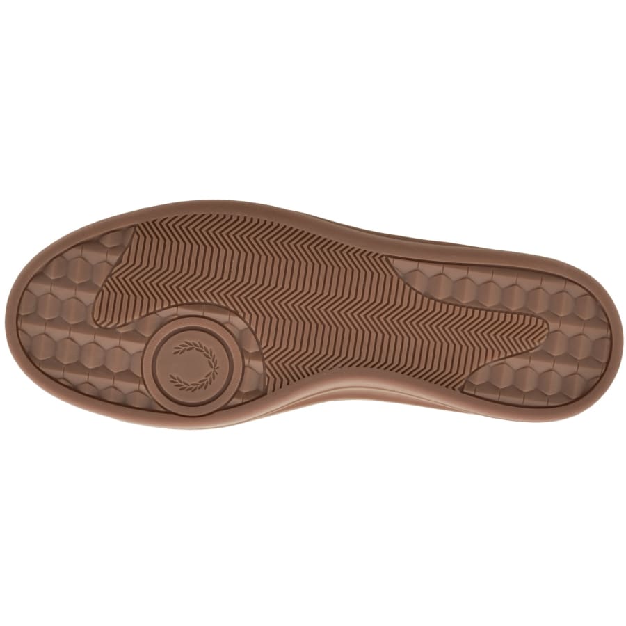 Fred Perry B4 Suede Trainers BrownFred Perry B4 Suede Trainers Brown Male 7 41
