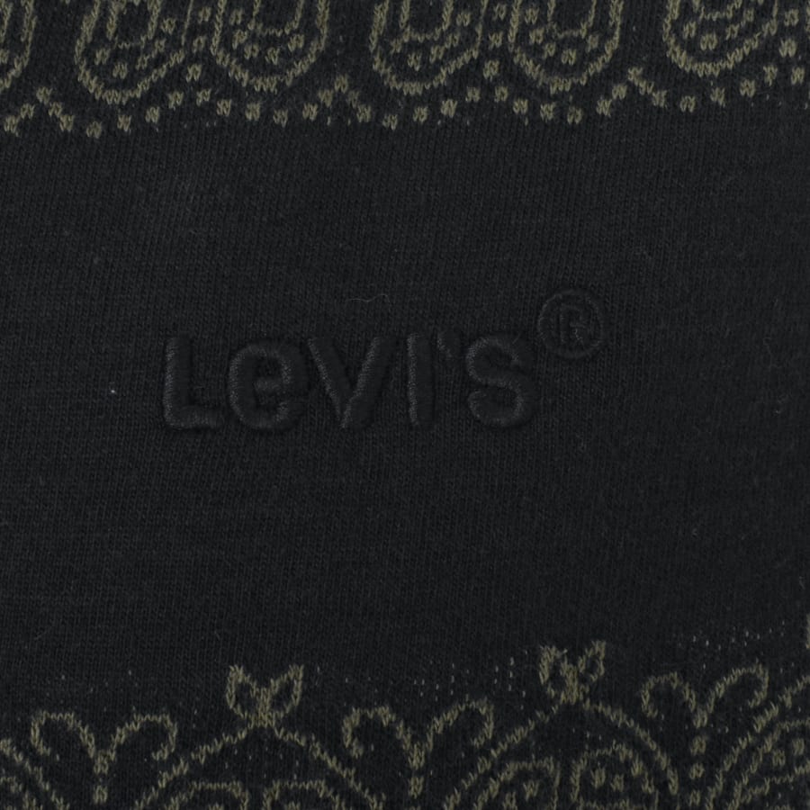 Image number 3 for Levis Red Tab Vintage Crew Neck T Shirt Black