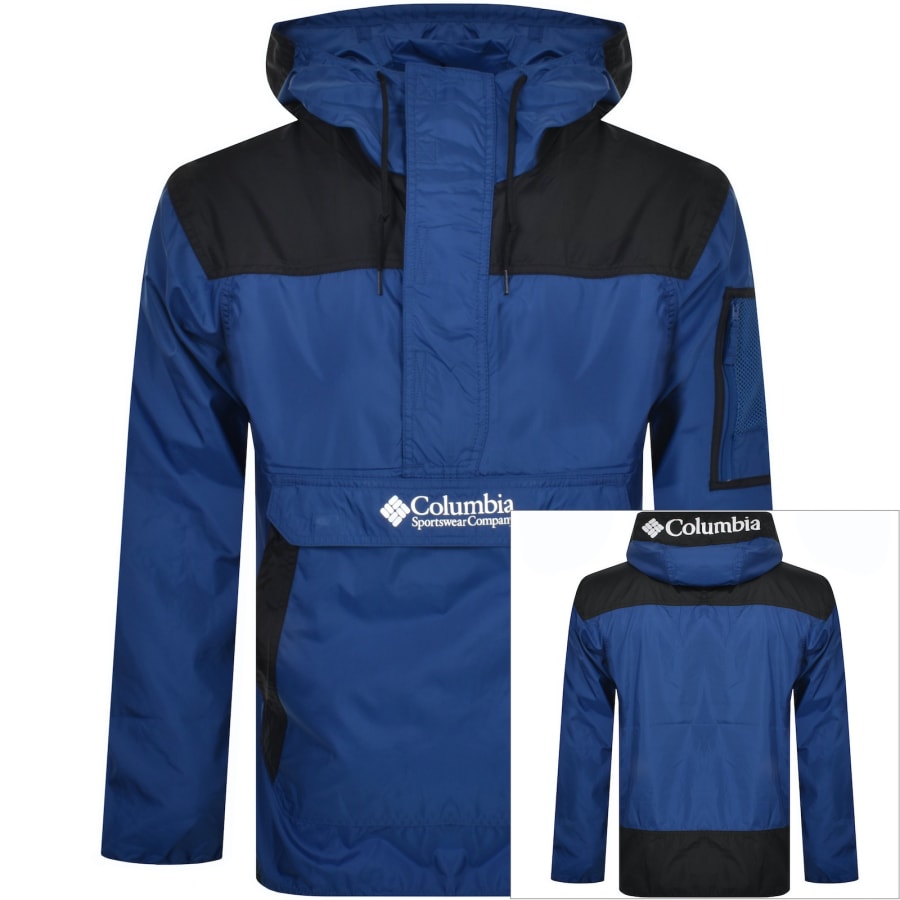 Columbia Challenger Windbreaker Jacket Blue male Small