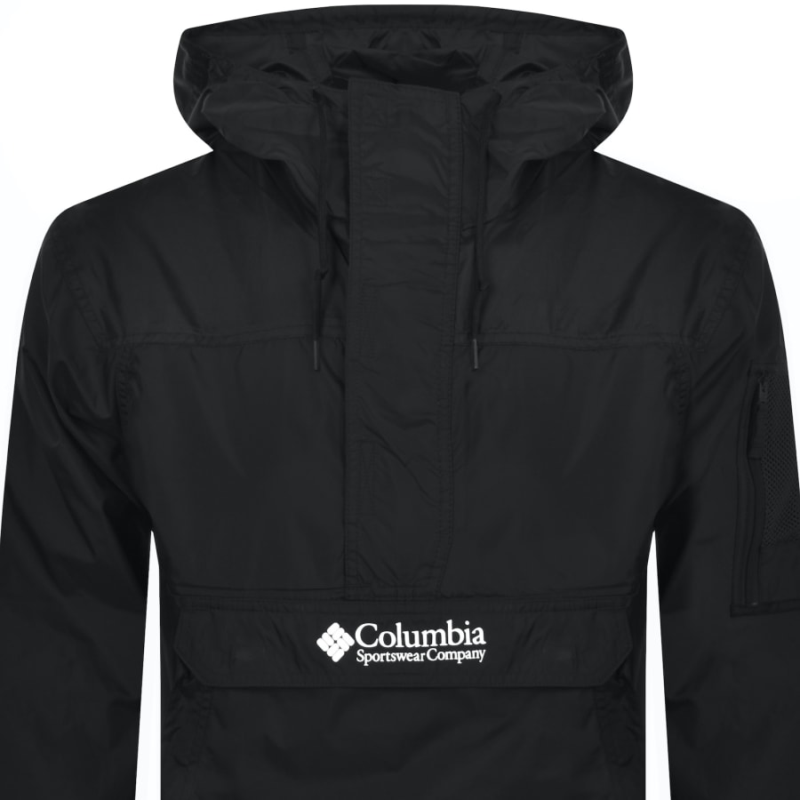 Black columbia men's windbreaker deals