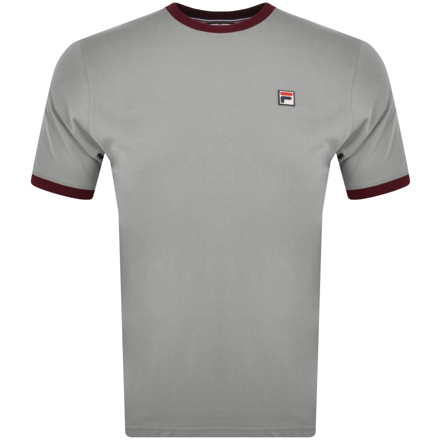 Fila Vintage Marconi Crew Neck T Shirt Grey