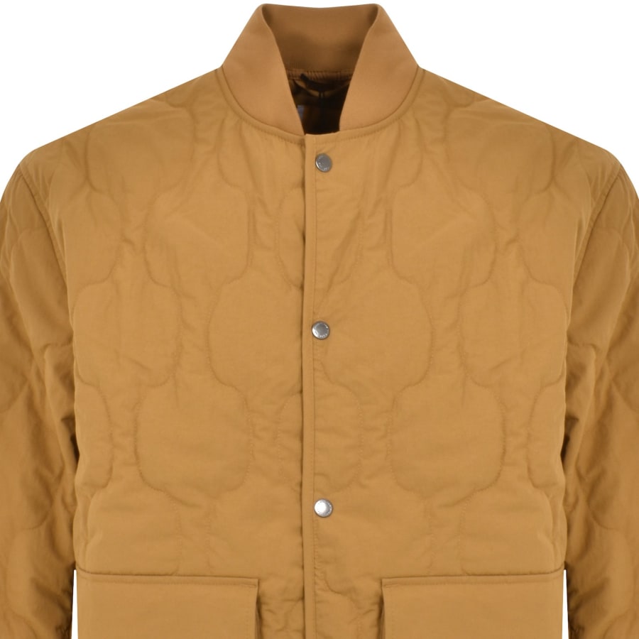 Image number 2 for Timberland Quilted Jacket Brown