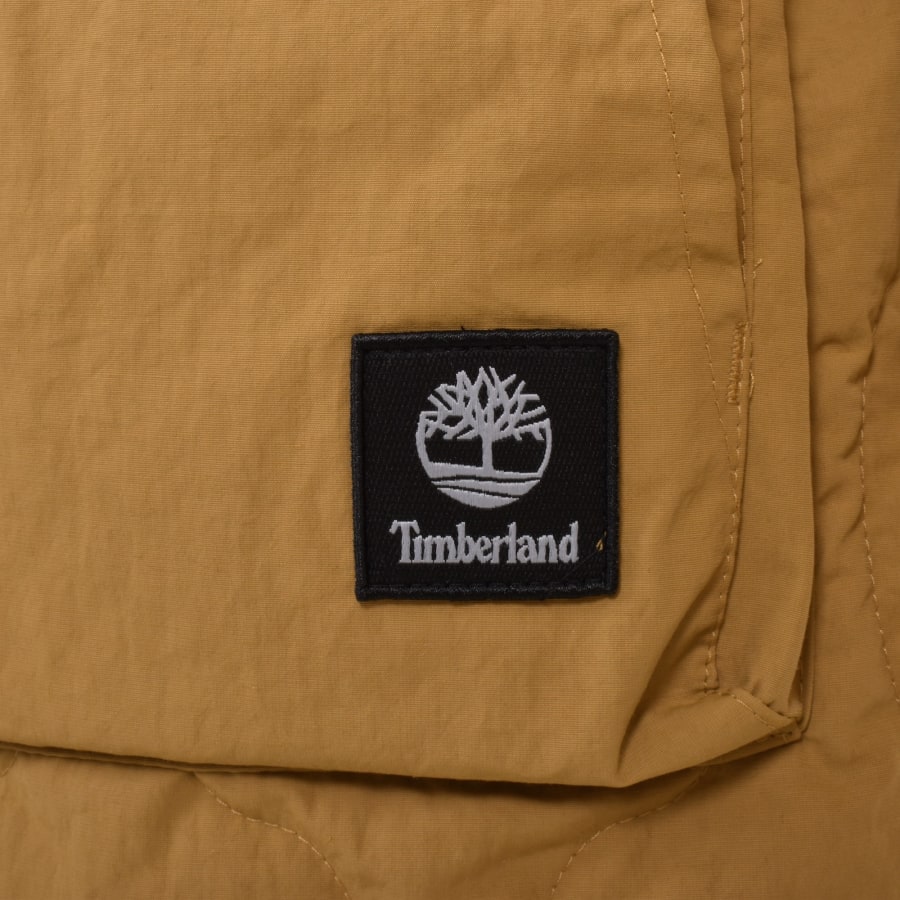 Image number 3 for Timberland Quilted Jacket Brown