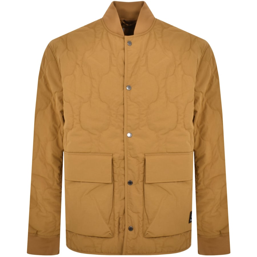 Image number 1 for Timberland Quilted Jacket Brown