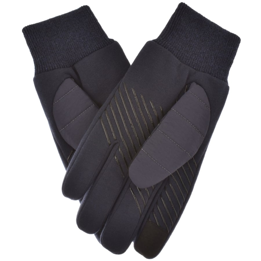Image number 2 for Tommy Hilfiger Established Nylon Mix Gloves Navy