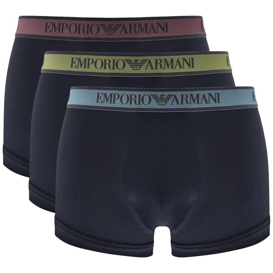 Emporio Armani Underwear 3 Pack Trunks Mainline Menswear Denmark