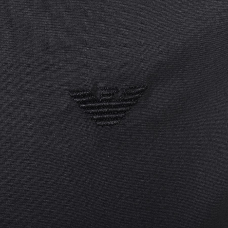 Image number 3 for Emporio Armani Logo Long Sleeve Shirt Grey