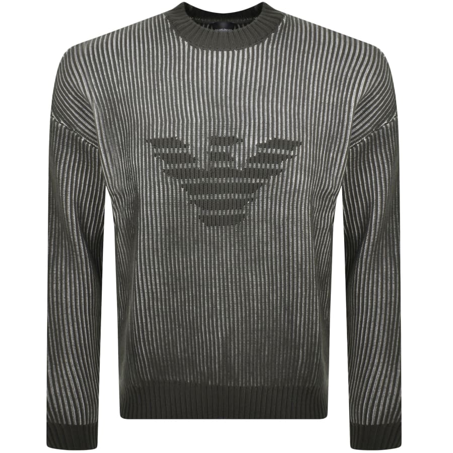 Armani eagle jumper clearance