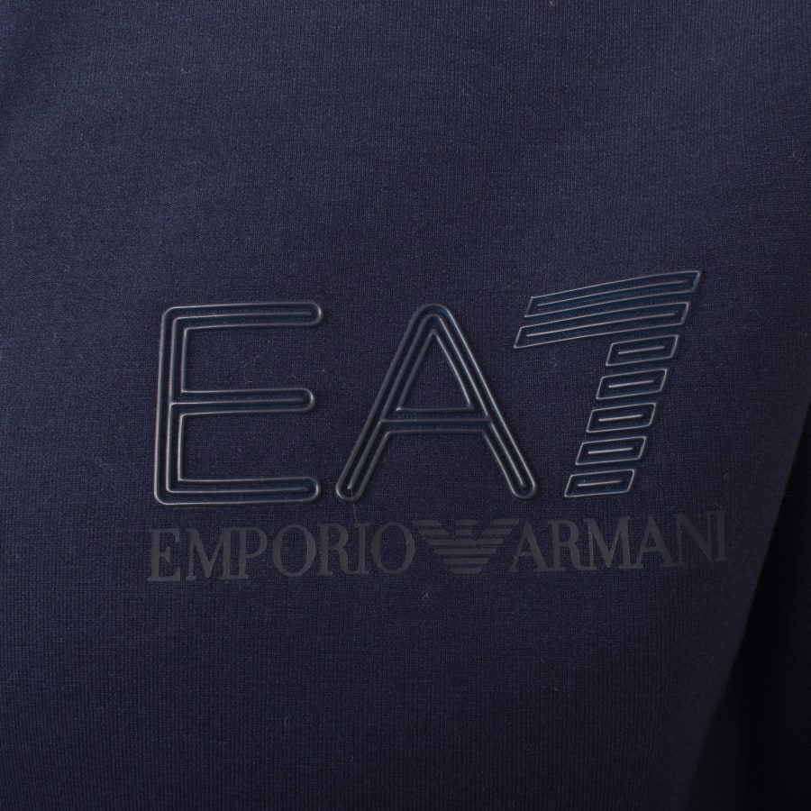 Ea7 navy hoodie discount
