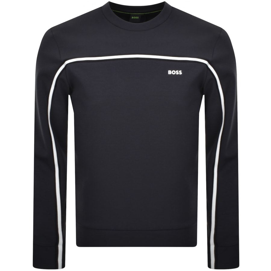Image number 1 for BOSS Salbo 1 Sweatshirt Navy
