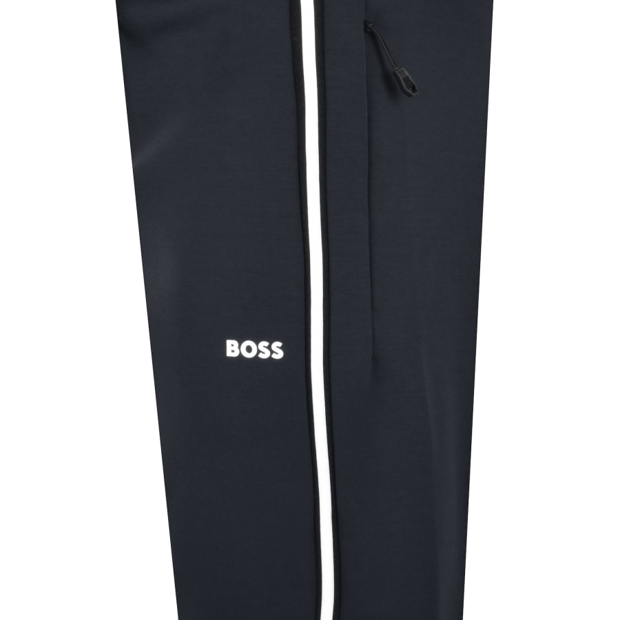 Image number 3 for BOSS Hadim 1 Jogging Bottoms Navy