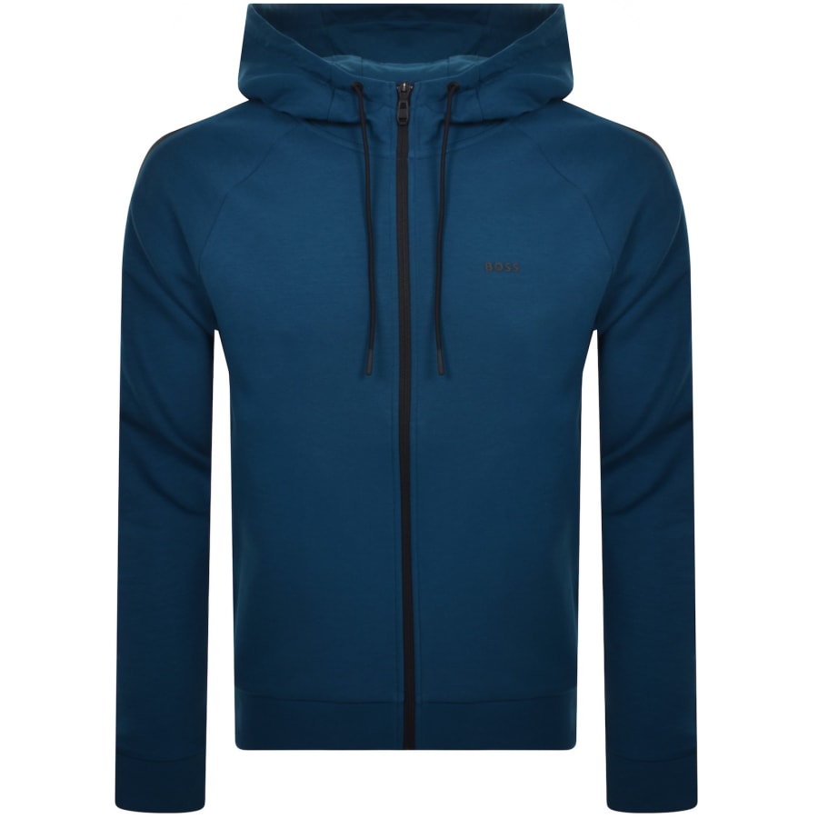 Blue boss tracksuit sales