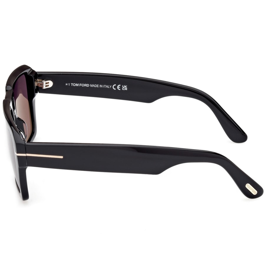 Image number 3 for Tom Ford Redford Acetate Sunglasses Black