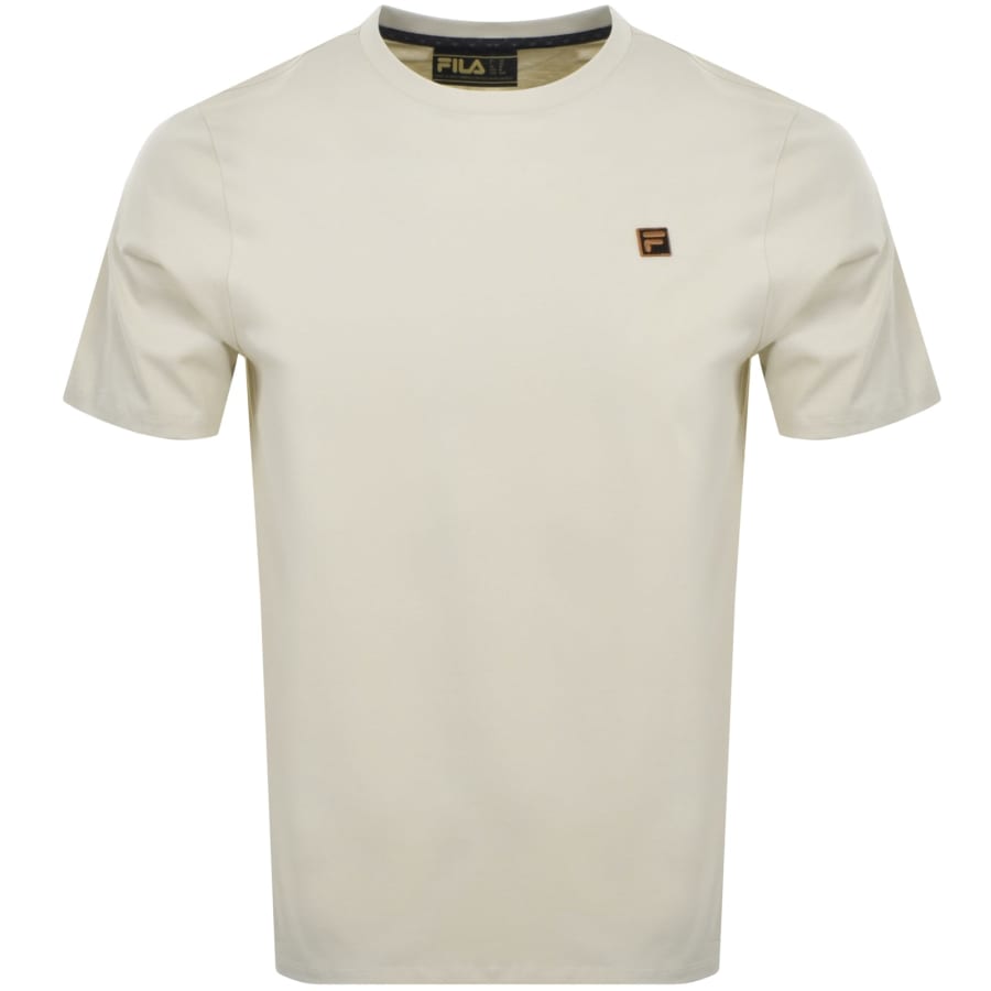 Fila Yaxley Premium T Shirt in Cream M