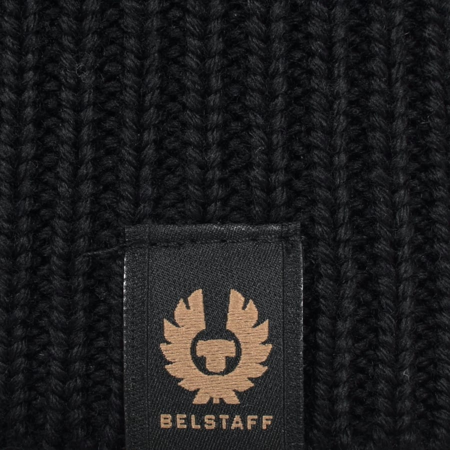Belstaff Sternway Crewneck Knit Jumper BlackBelstaff Sternway Crewneck Knit Jumper Black Male X Large
