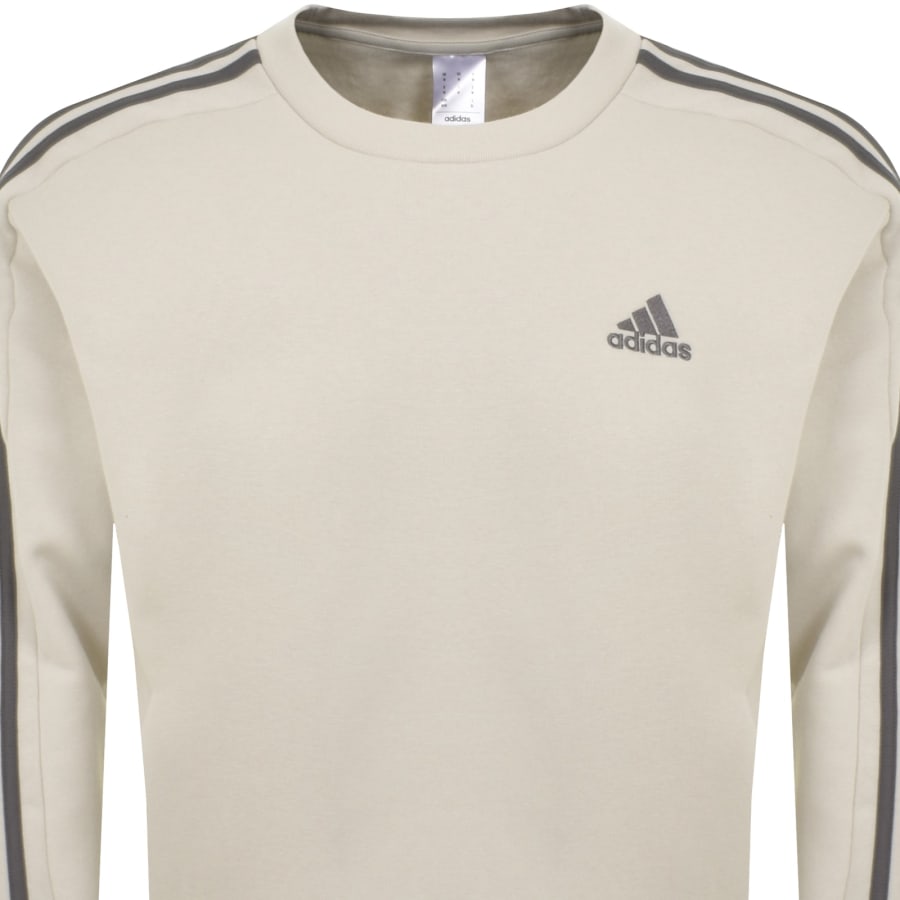 Adidas sweatshirt the brand with 3 stripes top