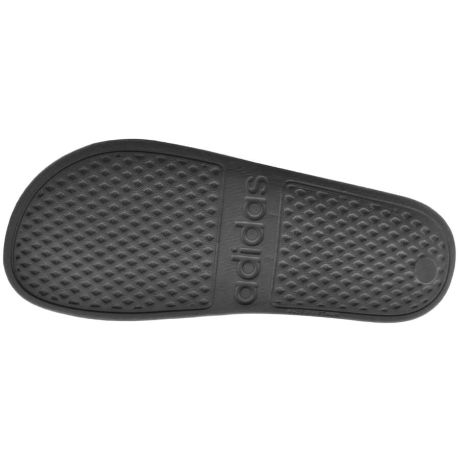 Adidas Adilette Aqua Slides Black Gold