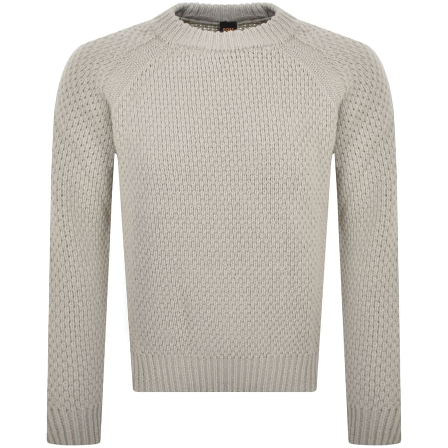 Boss wool jumper sales
