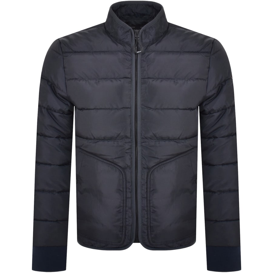 Image number 2 for Replay Padded Jacket Navy