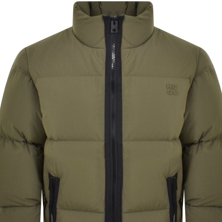 Image number 2 for HUGO Biron 2441 Padded Jacket Green