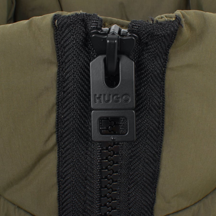 Image number 4 for HUGO Biron 2441 Padded Jacket Green