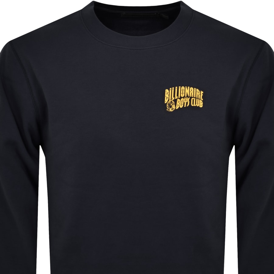 Image number 2 for Billionaire Boys Club Arch Logo Sweatshirt Navy