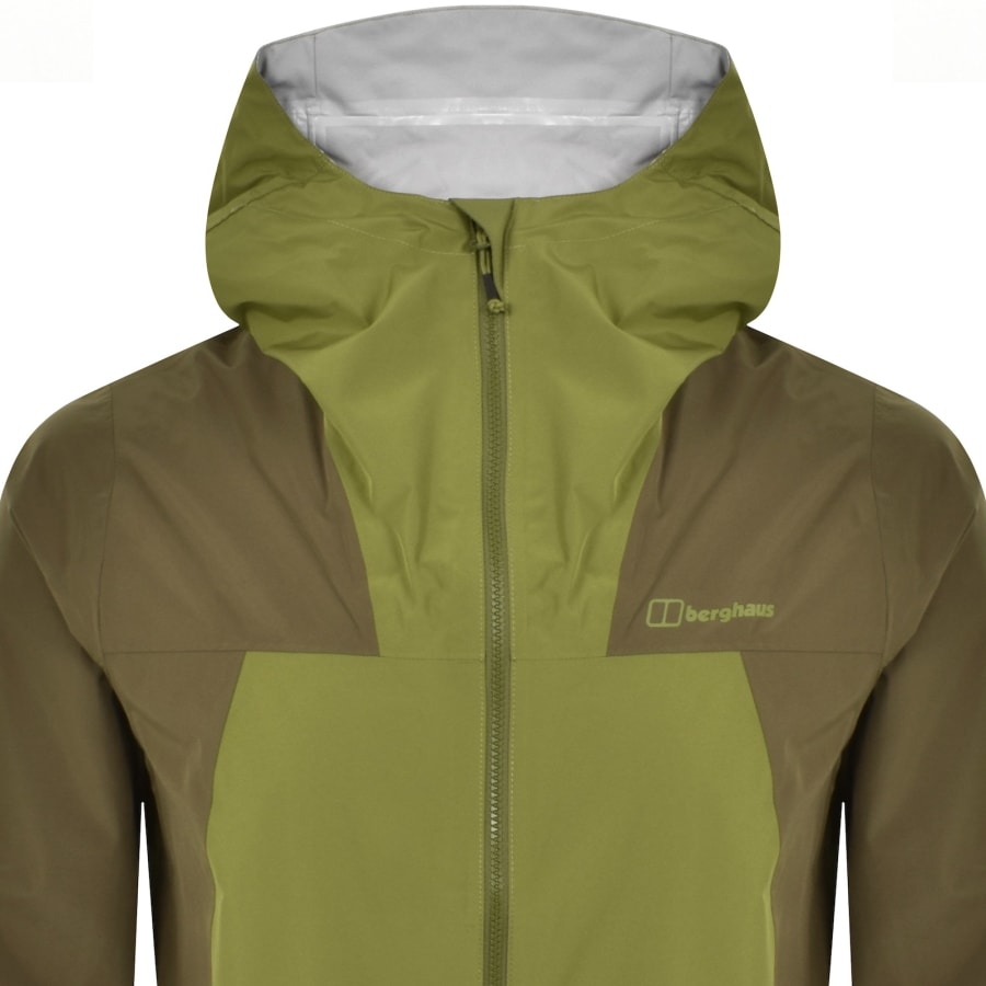 Image number 2 for Berghaus Deluge Pro 3.0 Hooded Jacket Green
