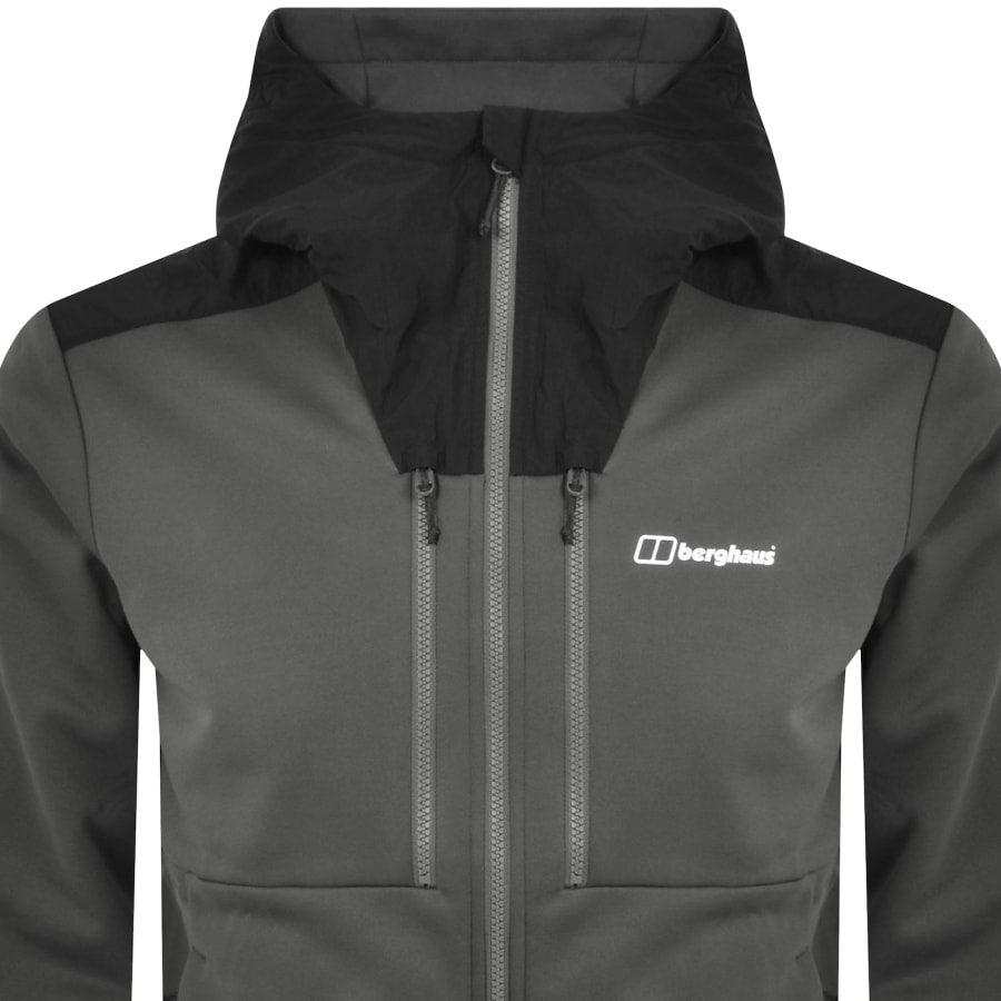 Berghaus Reacon Hooded Jacket GreyBerghaus Reacon Hooded Jacket Grey Male XX Large