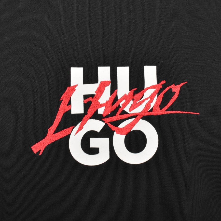 Image number 3 for HUGO Dlogonty Sweatshirt Black