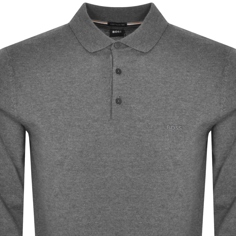 Image number 2 for BOSS Bonno Knit Jumper Grey