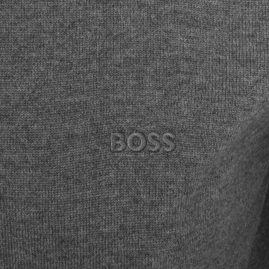Image number 3 for BOSS Bonno Knit Jumper Grey