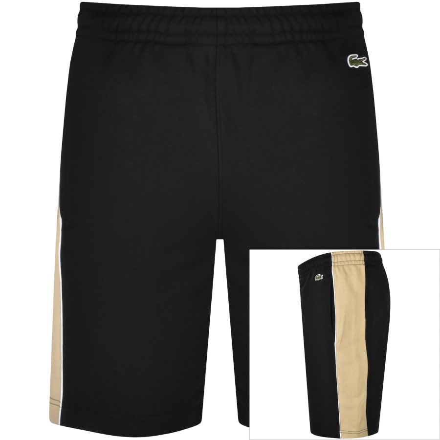 Lacoste Jersey Shorts Black