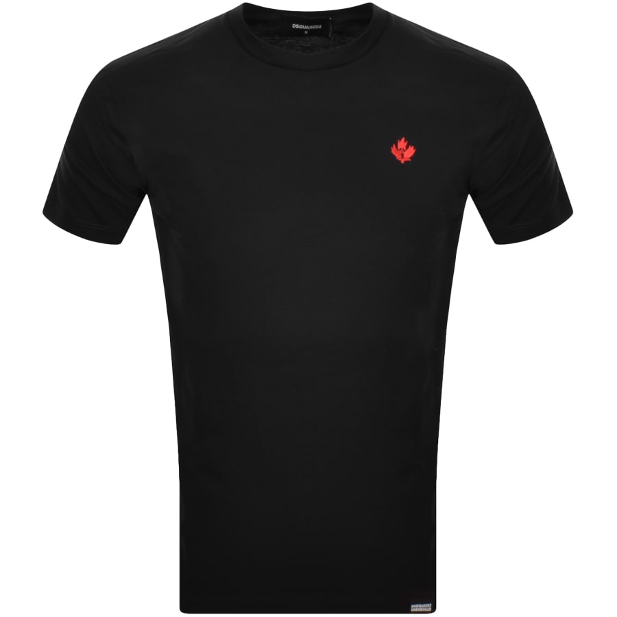 DSQUARED2 Canadian Lodge T Shirt BlackDSQUARED2 Canadian Lodge T Shirt Black Male Large
