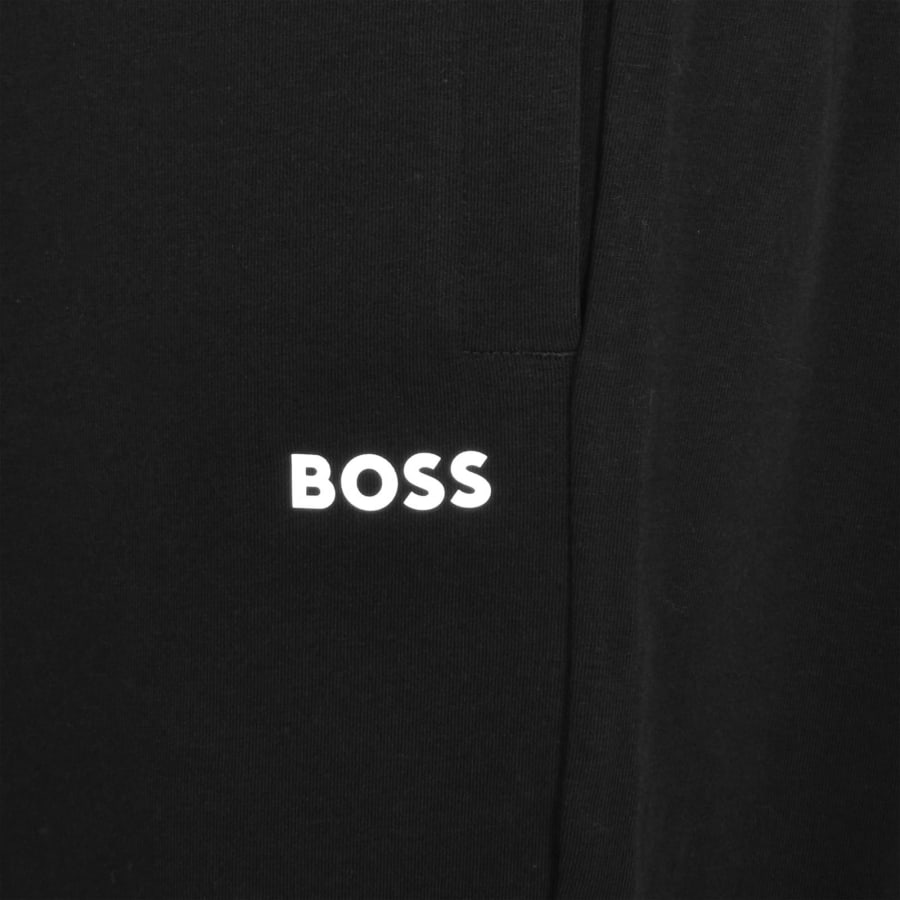Image number 3 for BOSS Unique Joggers Black
