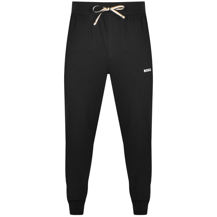 Image number 1 for BOSS Unique Joggers Black