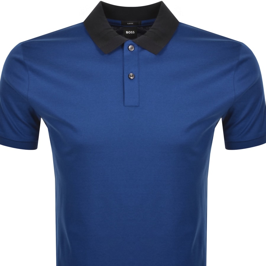 Image number 2 for BOSS Phillipson 117  Polo T Shirt Blue