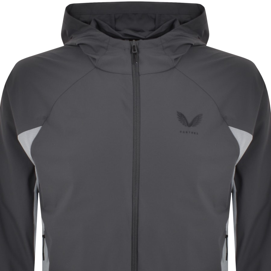 Image number 2 for Castore Lightweight Jacket Grey
