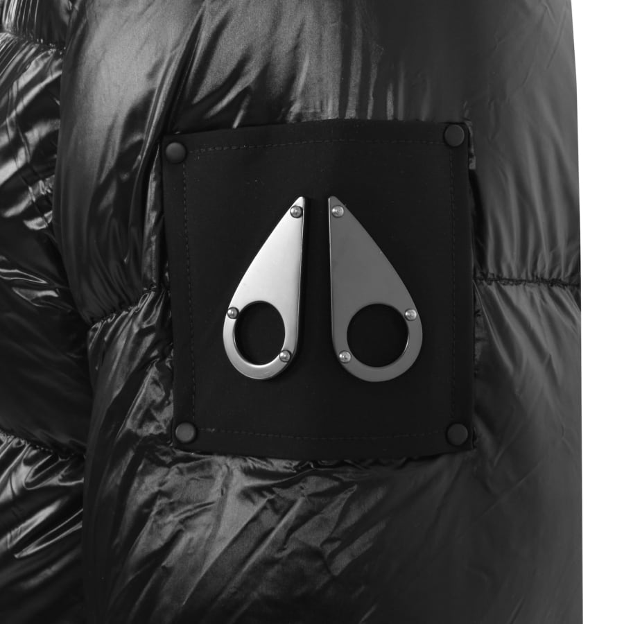 Image number 4 for Moose Knuckles Adams Peak Jacket Black