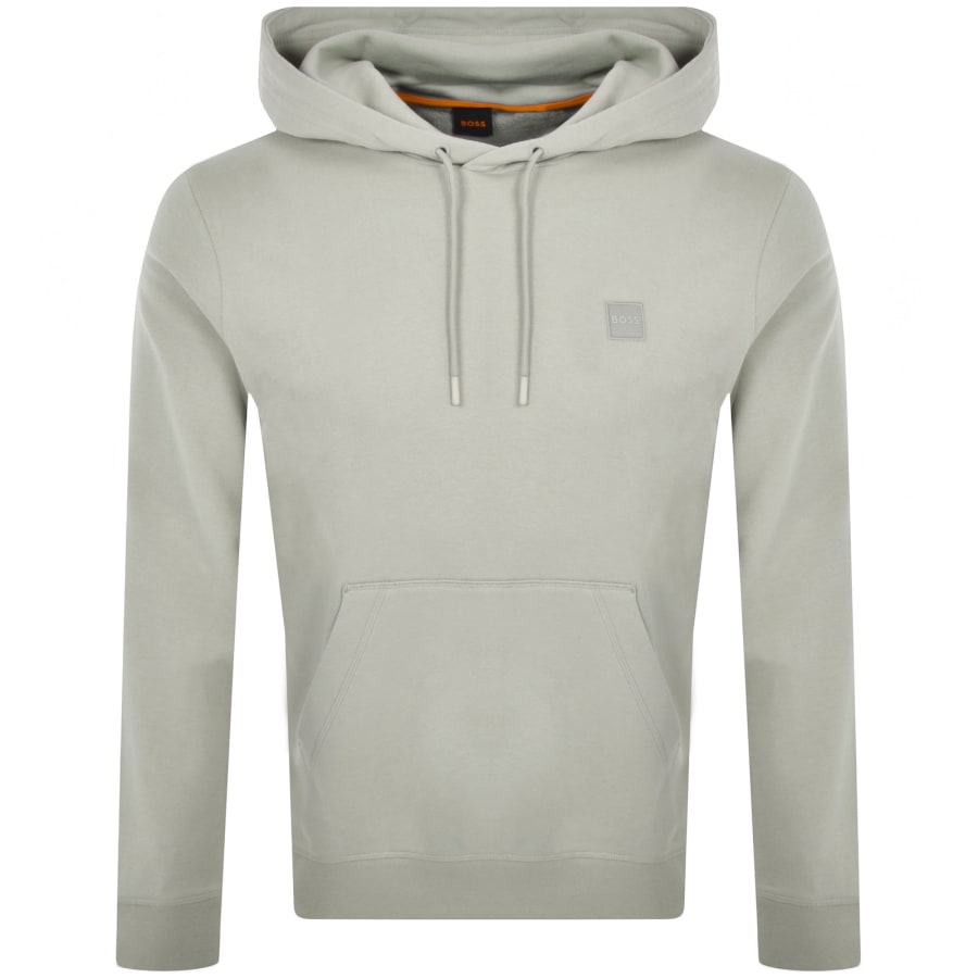 BOSS Wetalk Pullover Hoodie Beige Mainline Menswear