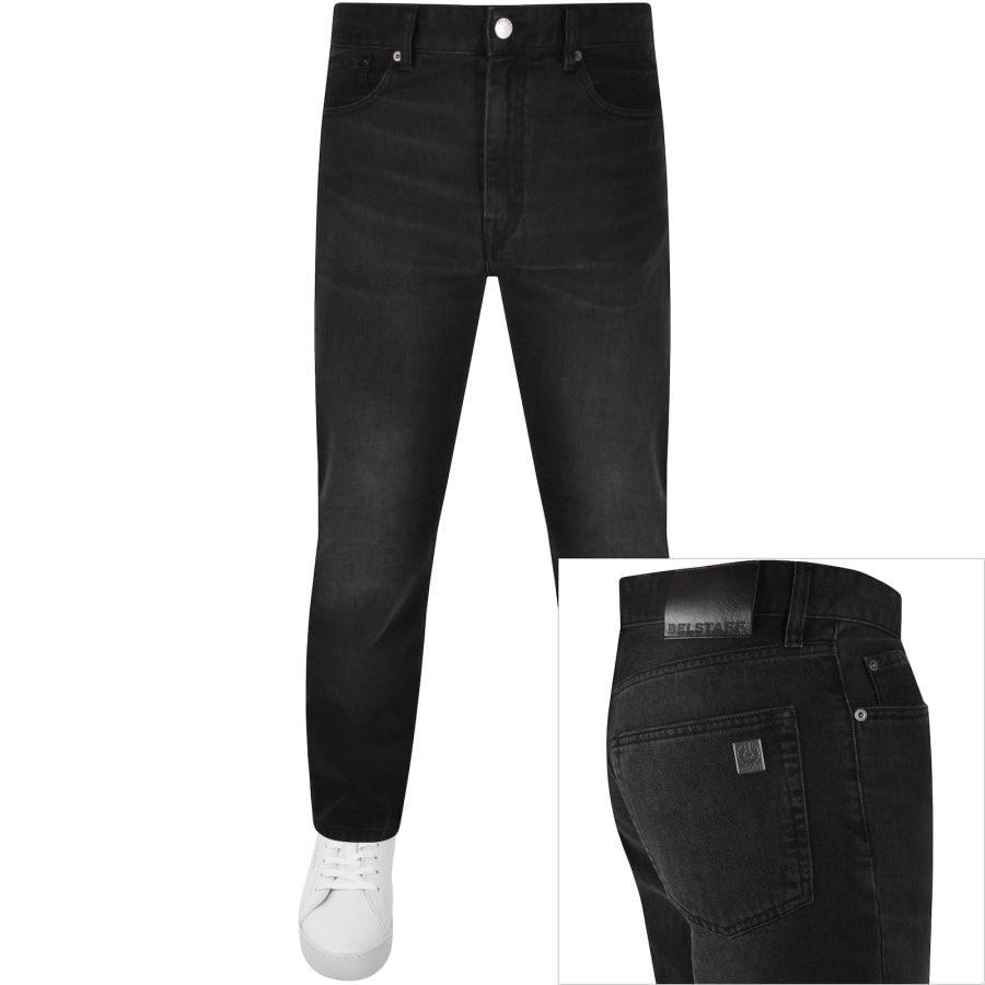 Belstaff Longton Slim Jeans Black Mainline Menswear