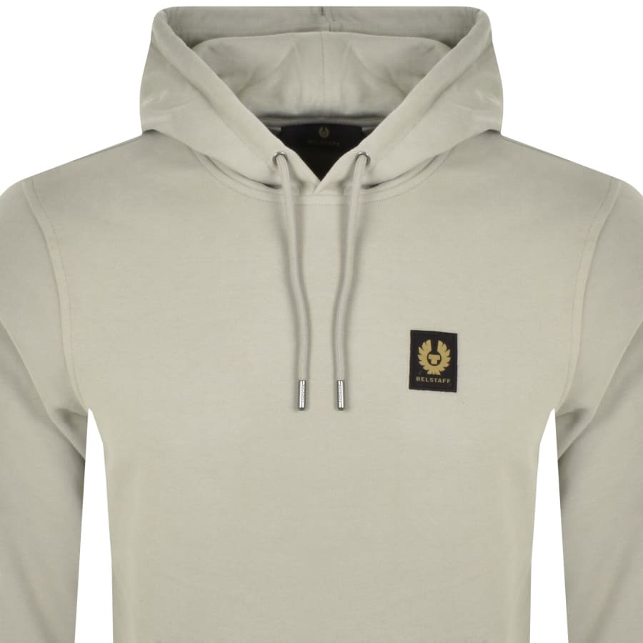 Belstaff Logo Pullover Hoodie Grey