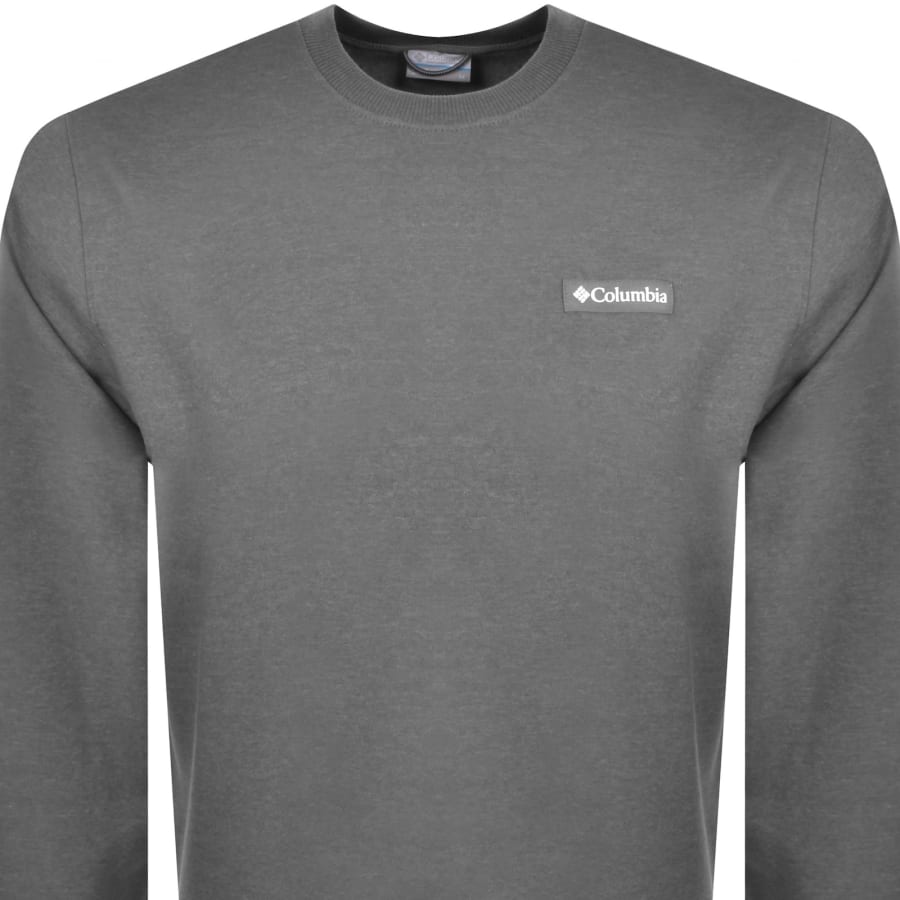 Image number 2 for Columbia Meridian Creek Sweatshirt Grey