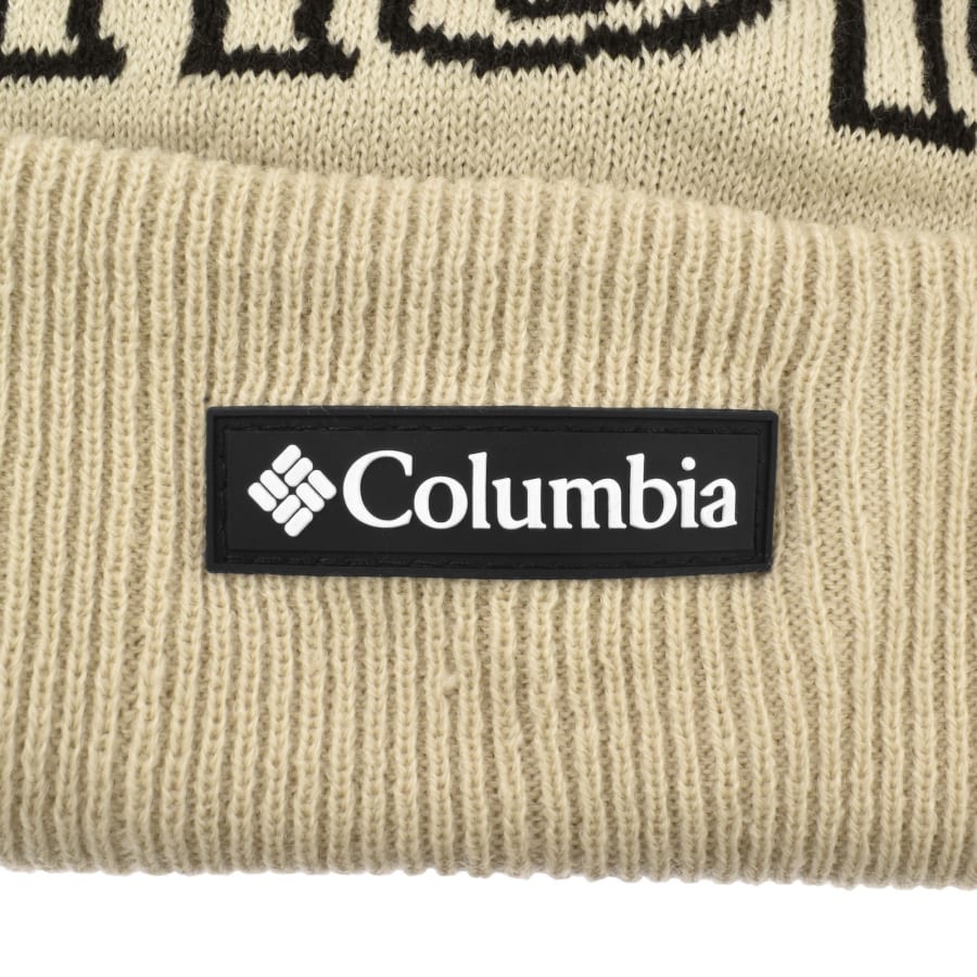 Image number 3 for Columbia Polar Powder II Beanie Hat Black