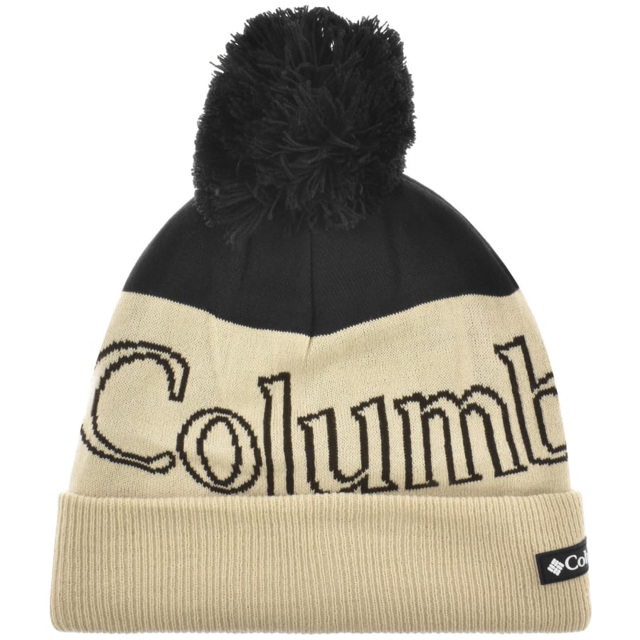 Image number 1 for Columbia Polar Powder II Beanie Hat Black