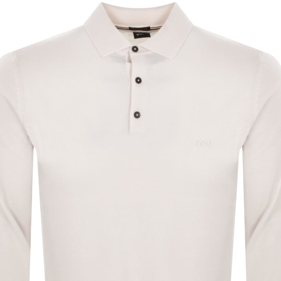 Image number 2 for BOSS Bono Knit Jumper White