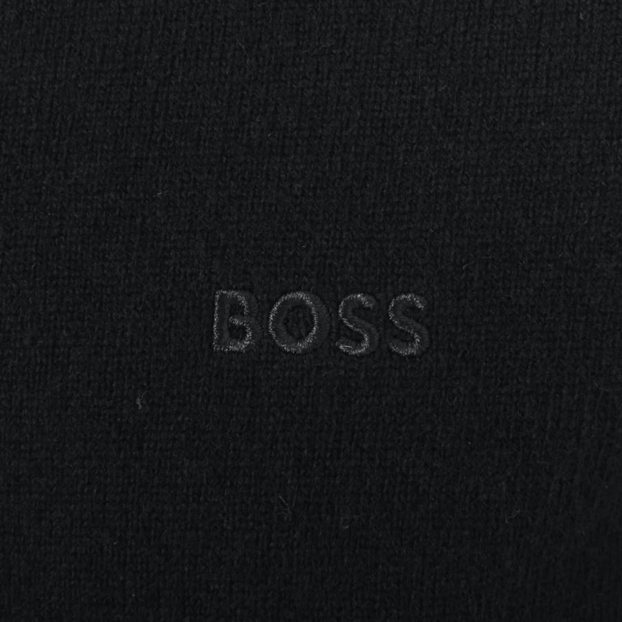 Image number 3 for BOSS Ebacio Knit Jumper Black