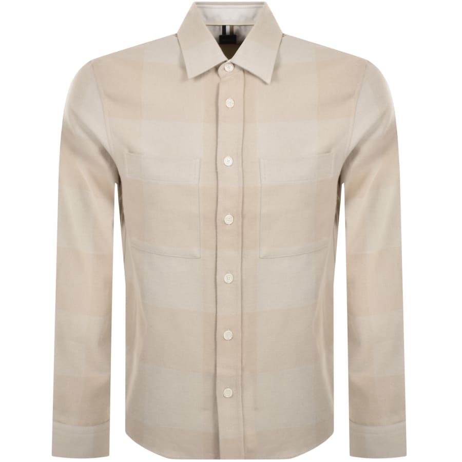 Image number 1 for BOSS C Owen Overshirt Beige