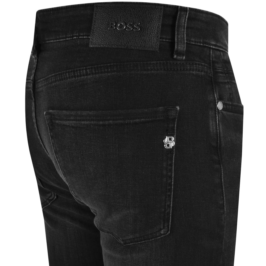 BOSS H Delaware Slim Fit Jeans Black Mainline Menswear Denmark