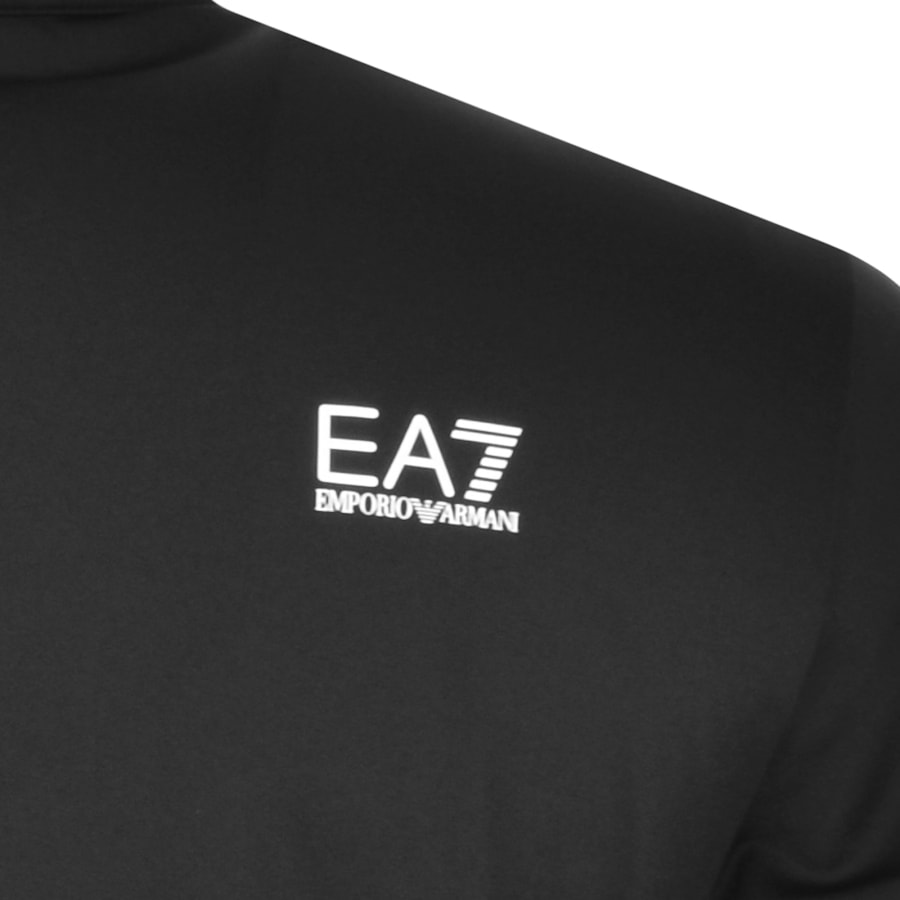 Image number 4 for EA7 Emporio Armani Full Zip Logo Sweatshirt Black